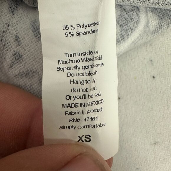 LuLaRoe Size XS Black & Beige Floral Pattern Midi Dress - Picture 5 of 5